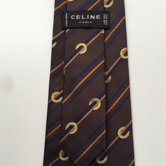 Celine Paris Silk Tie - Picture 3 of 3